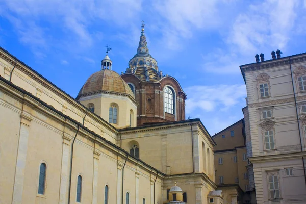 Itálie Turín Listopadu 2018 Katedrála Svatého Jana Křtitele Duomo Turína — Stock fotografie