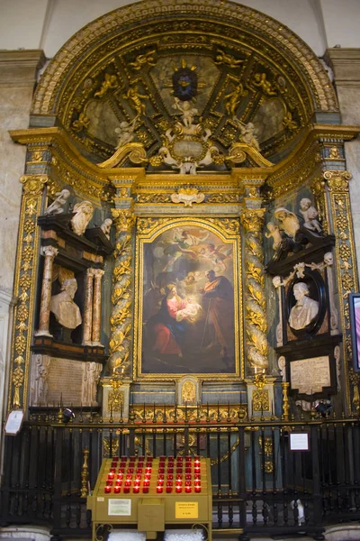 Italia Turín Noviembre 2018 Interior Catedral San Juan Bautista Duomo —  Fotos de Stock