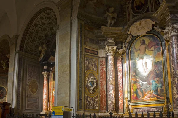 Italien Turin November 2018 Interiör Cathedral Saint John Baptist Duomo — Stockfoto
