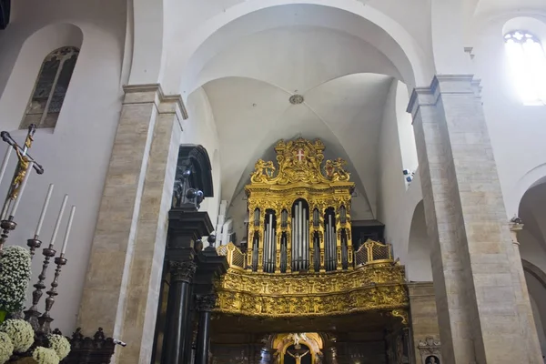 Italien Turin November 2018 Organ Cathedral Saint John Baptist Duomo — Stockfoto