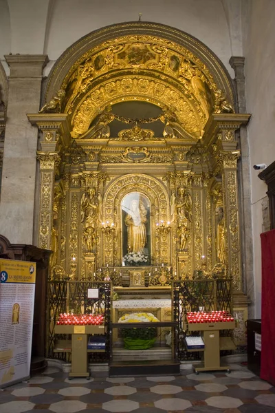 Italia Turín Noviembre 2018 Interior Catedral San Juan Bautista Duomo — Foto de Stock