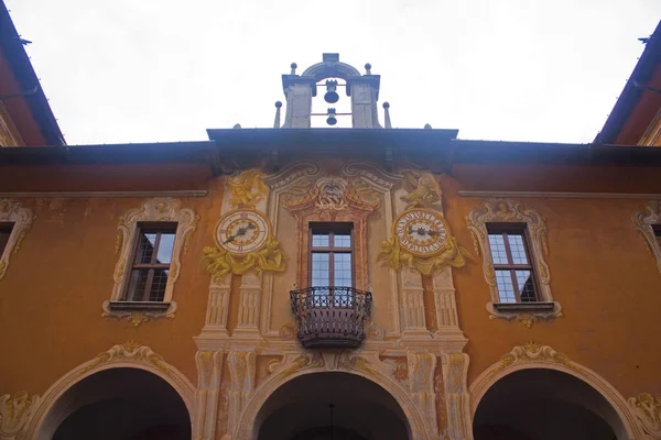 Italy Como November 2018 Courtyard Pontifical College Gallio Como — Stock Photo, Image