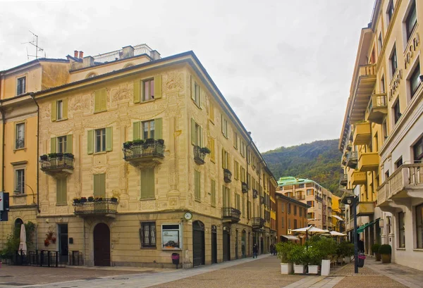 Italy Como November 2018 Typical Street Old Town Como — Stock Photo, Image