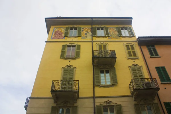 Italy Como November 2018 Picturesque Building Old Town Como — Stock Photo, Image