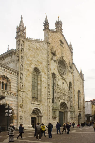 Italia Como Noviembre 2018 Catedral Como — Foto de Stock