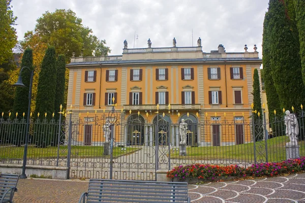 Italia Como Novembre 2018 Villa Gallia Sulle Rive Del Lago — Foto Stock