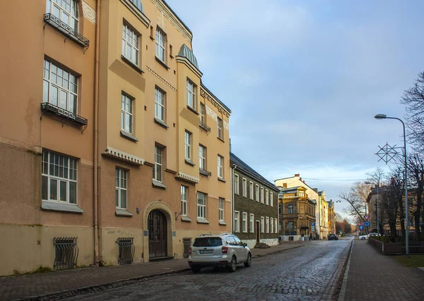 Рига Латвия Января 2018 Года Типичная Архитектура Риги — стоковое фото