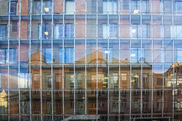 라트비아 2018 반사와 건물의 — 스톡 사진