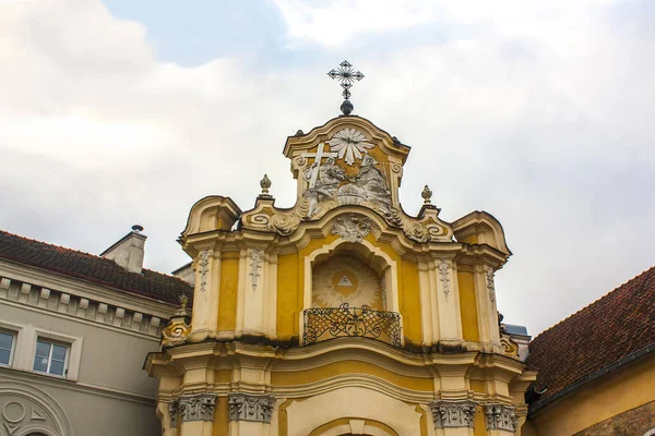 Vilnius Litvanya Aralık 2017 Bazilyen Yunan Katolik Manastırı Vilnius Auschros — Stok fotoğraf