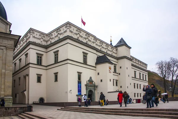 Vilnius Lithuania December 2017 National Museum Palace Grand Dukes Lithuania — Stock Photo, Image