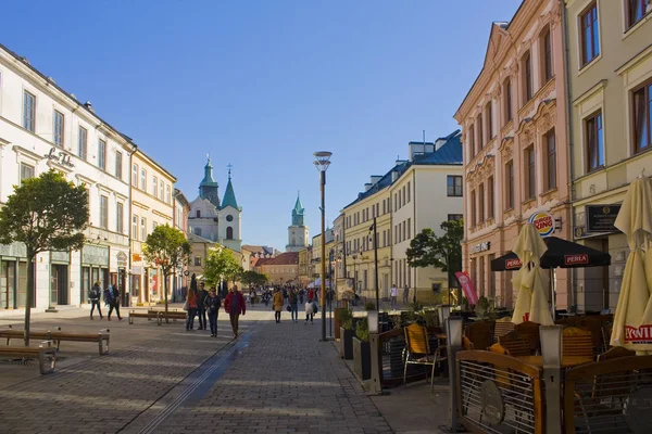 Lublin Polónia Outubro 2018 Arquitetura Cidade Velha Lublin — Fotografia de Stock