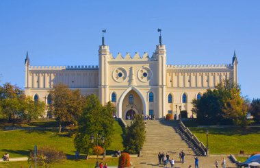 Lublin, Polonya - 15 Ekim 2018: Lublin, Lublin Royal Castle