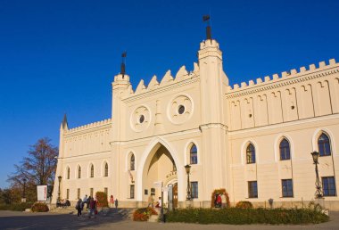 Lublin, Polonya - 15 Ekim 2018: Lublin, Lublin Royal Castle