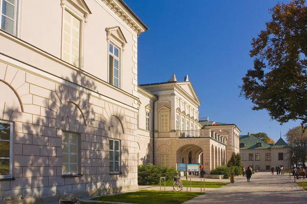 Lublin Polen Oktober 2018 Lubomirski Palatset Maria Curie Sklodowska Universitetet — Stockfoto