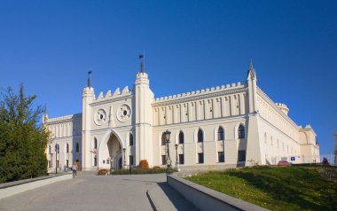 Lublin, Polonya - 15 Ekim 2018: Lublin, Lublin Royal Castle
