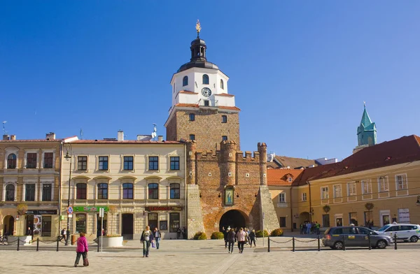 Lublín Polonia Octubre 2018 Puerta Cracovia Lublin — Foto de Stock