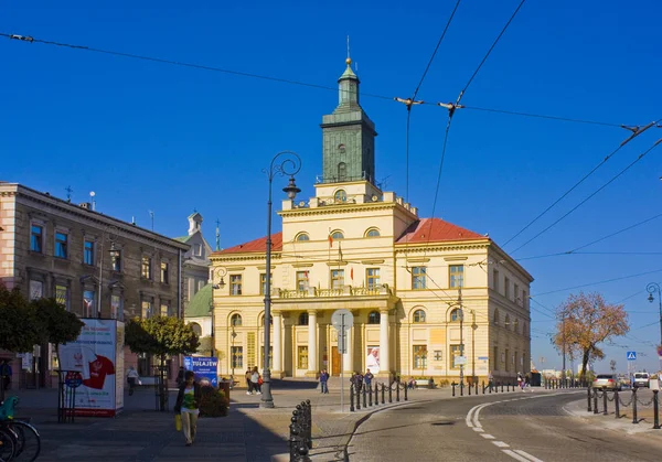 Lublin Polonia Ottobre 2018 Nuovo Municipio Lublino — Foto Stock
