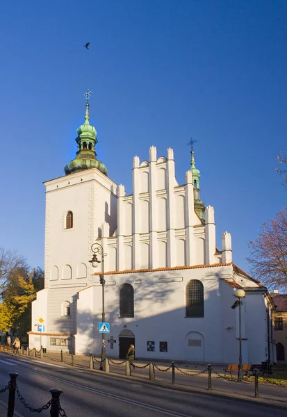 Lublin Polska Października 2018 Kościół Wniebowzięcia Matki Boskiej Zwycięskiej Stare — Zdjęcie stockowe