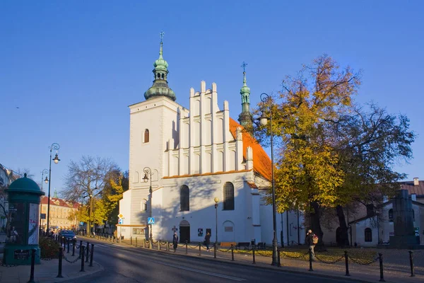 Lublín Polonia Octubre 2018 Iglesia Asunción Nuestra Señora Victoria Casco —  Fotos de Stock