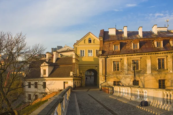 Lublin Polónia Outubro 2018 Portão Grodzka Cidade Velha Lublin — Fotografia de Stock