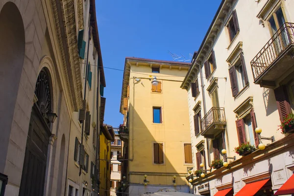 Verona Italia Junio 2018 Arquitectura Típica Verona Casco Antiguo — Foto de Stock