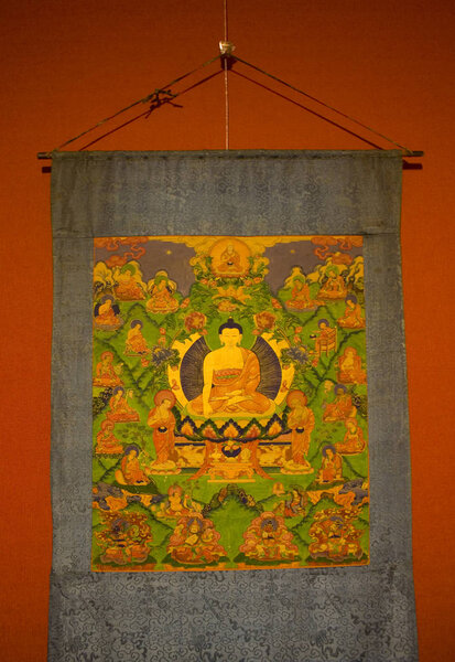 Ancient of Buddha painting 