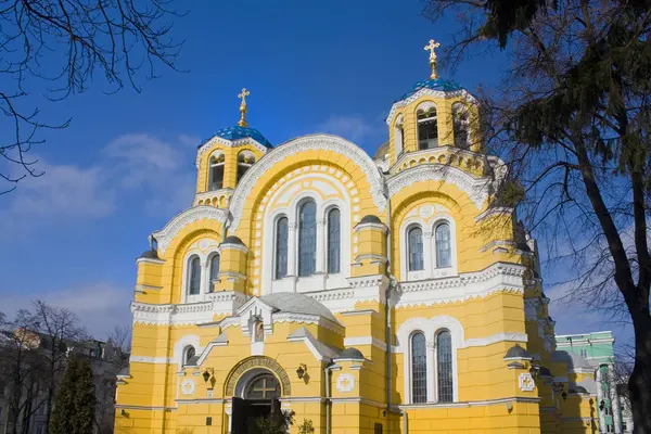 Собор Святого Володимира Києві — стокове фото