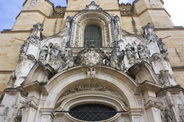 Коїмбра Португалія Березня 2019 Фрагмент Монастир Санта Крус Монастир Святого — стокове фото