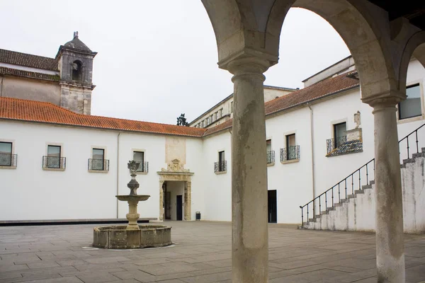 Coimbra Portugal Marzo 2019 Patio Interior Del Museo Nacional Machado —  Fotos de Stock