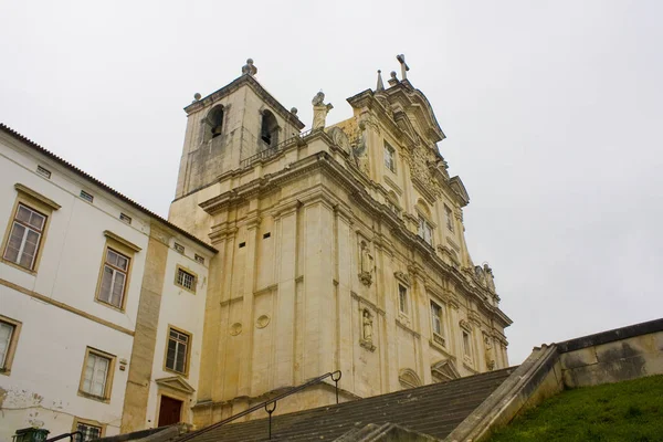 Coimbra Portugal Marzo 2019 Nueva Catedral Coimbra Nova Coimbra Casco —  Fotos de Stock