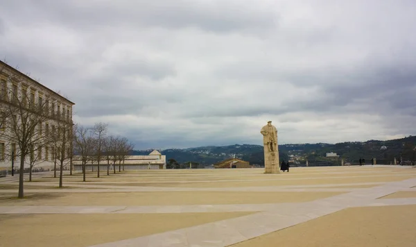 Coimbra Portugal Março 2019 Monumento João Iii Rei Portugal Século — Fotografia de Stock