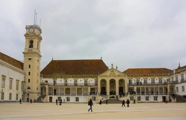 Coimbra Portugal Março 2019 Famosa Universidade Coimbra — Fotografia de Stock