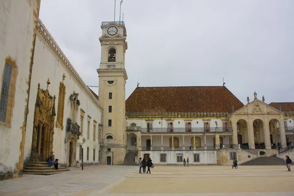 Coimbra Portugal Maart 2019 Beroemde Universiteit Van Coimbra — Stockfoto