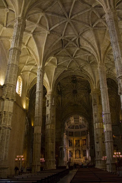 리스본 포르투갈 2019 Jeronimos 수도원의 리스본에서 Hieronymites 수도원 수도원 세인트 — 스톡 사진