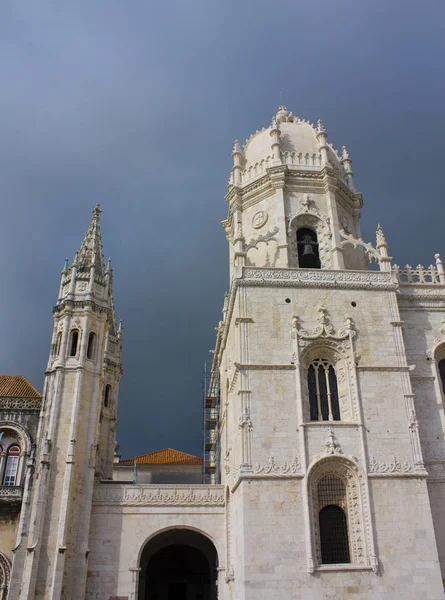 Лісабон Португалія Березня 2019 Монастиря Jeronimos Або Hieronymites Монастир Колишнього — стокове фото