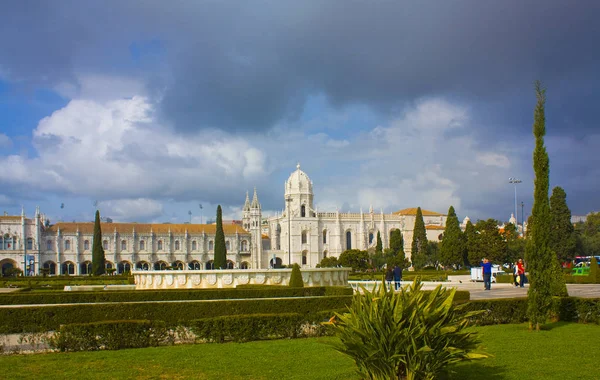 Lizbona Portugalia Marca 2019 Klasztor Hieronimitów Lub Hieronymites Klasztor Dawny — Zdjęcie stockowe