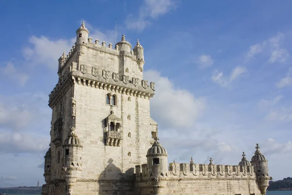 Лисбон Португаль Марта 2019 Года Белемская Башня Лиссабоне — стоковое фото