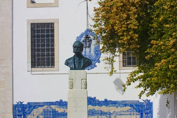 リスボン ポルトガル 2019 リスボンのミラドウロ ルシアのフリオ カスティーリョの胸像 — ストック写真