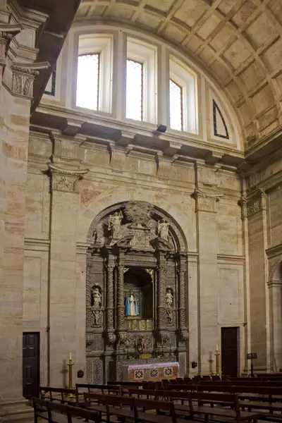 Lisbona Portogallo Marzo 2019 Interno Della Chiesa San Vicente Fora — Foto Stock