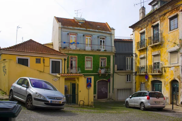 Lisbona Portogallo Marzo 2019 Vecchi Edifici Quartiere Belem Lisbona — Foto Stock