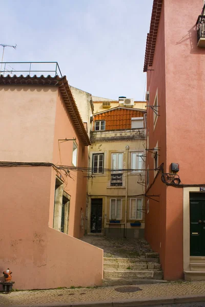 Lizbona Portugalia Marca 2019 Stare Budynki Dzielnicy Belem Lizbonie — Zdjęcie stockowe