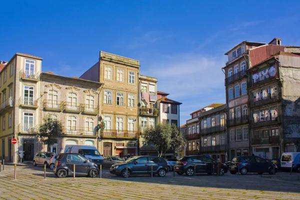 Porto Portugal März 2019 Urbanes Leben Der Altstadt Porto — Stockfoto