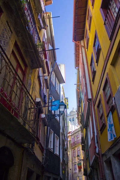 Πόρτο Πορτογαλία Μαρτίου 2019 Στενός Δρόμος Της Παλιάς Πόλης Του — Φωτογραφία Αρχείου