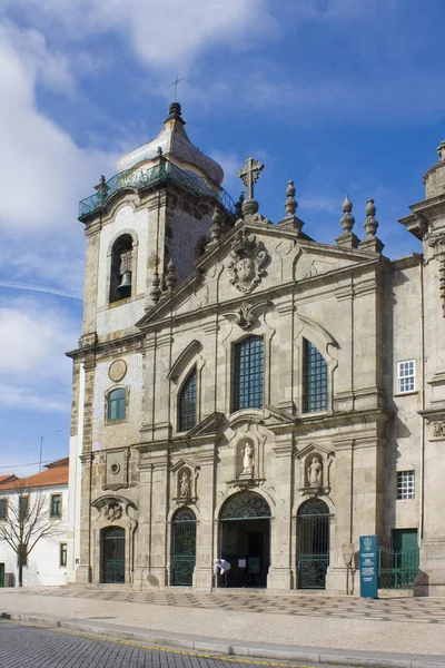 Porto Portugal Marzo 2019 Iglesia Carmelita Igreja Nossa Senhora Carmo —  Fotos de Stock