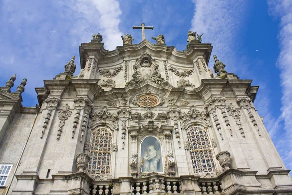 Porto Portugalia Marca 2019 Kościół Carmo Igreja Carmo Pięknymi Azulejos — Zdjęcie stockowe