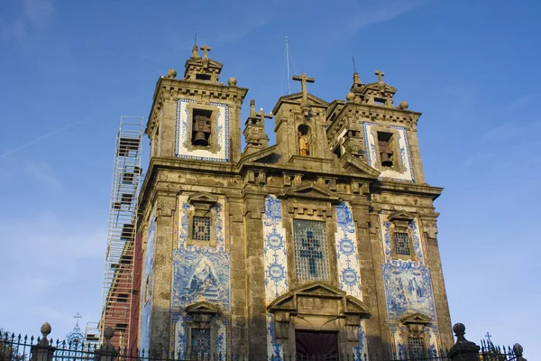 Porto Portugal Marzo 2019 Iglesia San Ildefonso Oporto —  Fotos de Stock