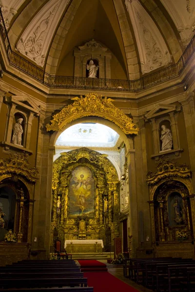 Porto Portugal Março 2019 Interior Igreja Saint Ildefonso Porto — Fotografia de Stock