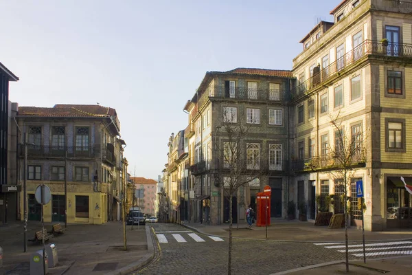 Porto Portugal Mars 2019 Stadslivet Gamla Stan Porto — Stockfoto