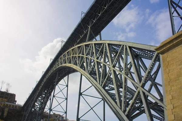 Porto Portugal März 2019 Dom Luis Bridge Porto — Stockfoto