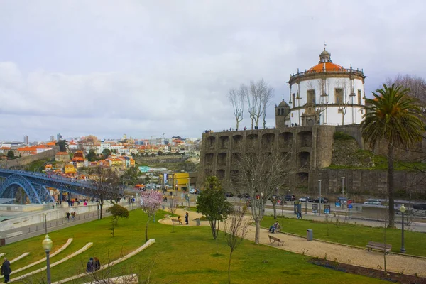 Porto Portugália Március 2019 Santa Clara Templom Igreja Santa Clara — Stock Fotó